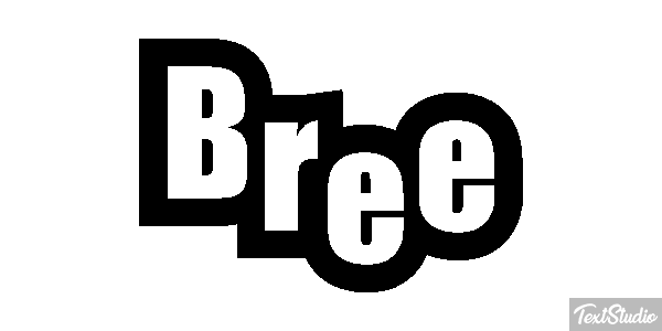 Bree Efeito do texto
