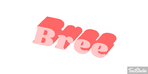 Bree Efeito do texto