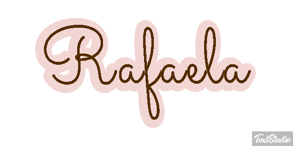 Rafaela Efecto de texto