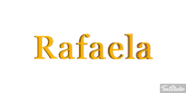 Rafaela Efecto de texto