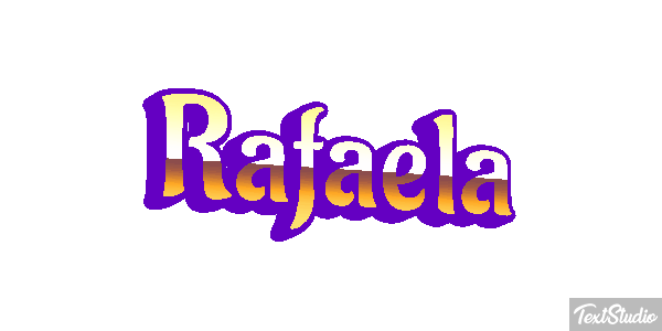 Rafaela Efecto de texto