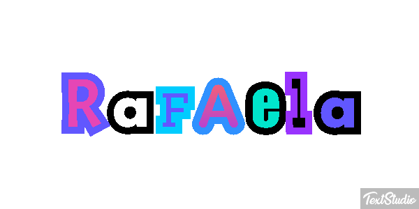 Rafaela Efecto de texto