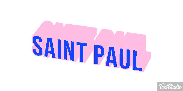 Saint Paul Efekt tekstowy