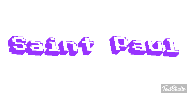 Saint Paul Efekt tekstowy