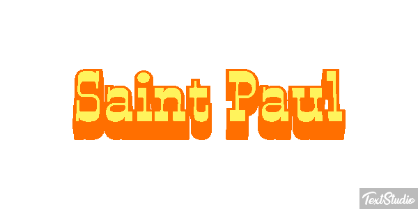 Saint Paul Efekt tekstowy