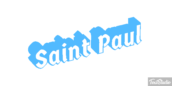 Saint Paul Efekt tekstowy