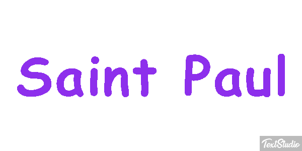 Saint Paul Efekt tekstowy