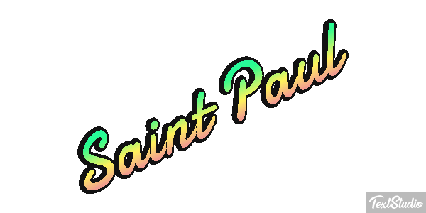 Saint Paul Efekt tekstowy