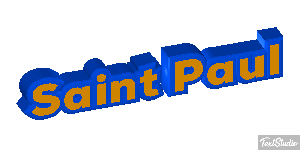 Saint Paul Efekt tekstowy
