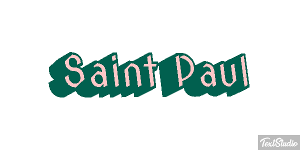 Saint Paul Efekt tekstowy