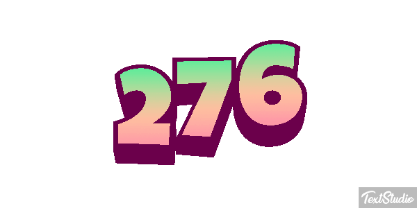 276 Texteffekt