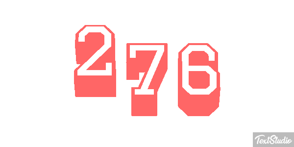 276 Texteffekt
