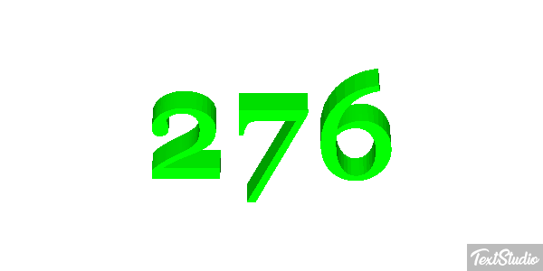 276 Texteffekt