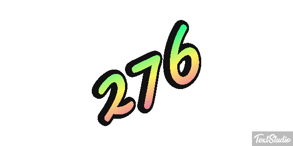 276 Texteffekt