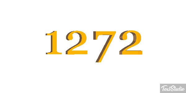 1272 Tekst effect