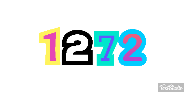 1272 Tekst effect