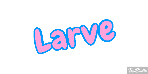 Larve Efeito do texto