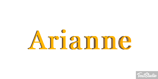 Arianne Text effect