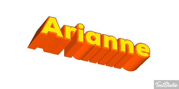 Arianne Text effect