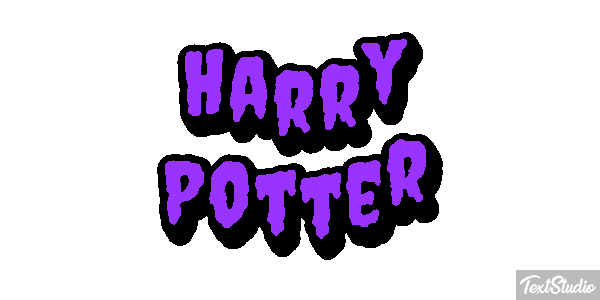 Harry Potter Tekst effect