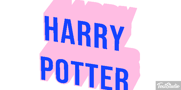 Harry Potter Tekst effect