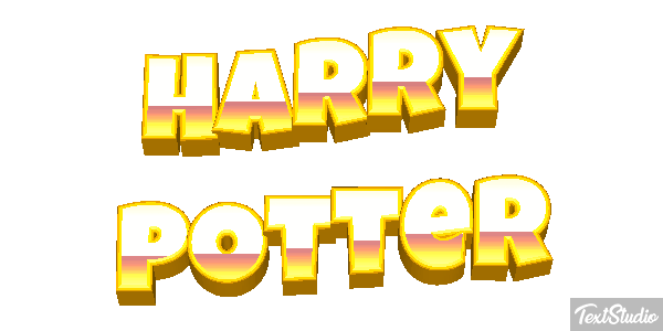Harry Potter Tekst effect