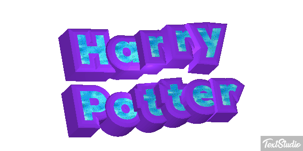 Harry Potter Tekst effect