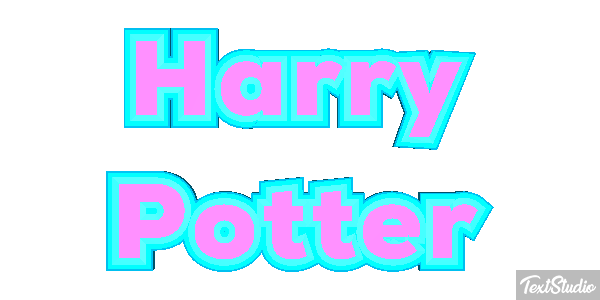 Harry Potter Tekst effect