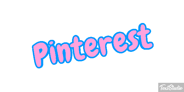 Pinterest Efeito do texto