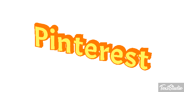 Pinterest Efeito do texto