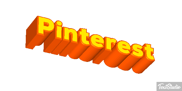Pinterest Efeito do texto