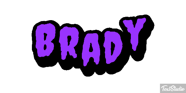 Brady Text effect