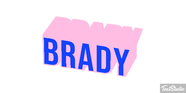 Brady Text effect
