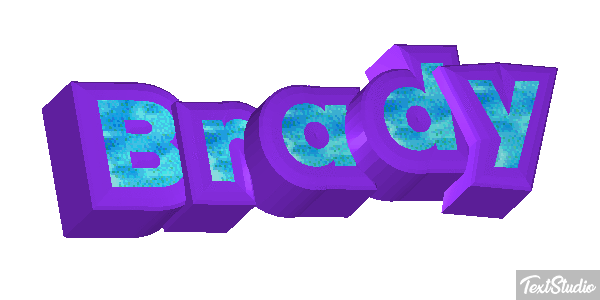 Brady Text effect