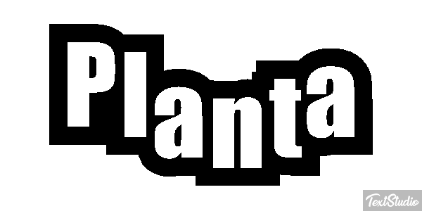 Planta Текстовый эффект