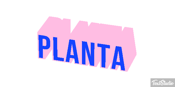 Planta Текстовый эффект