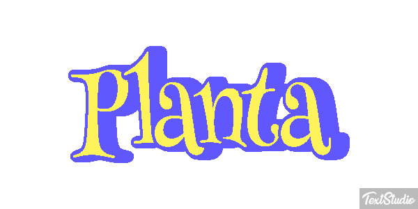 Planta Текстовый эффект