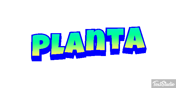 Planta Текстовый эффект