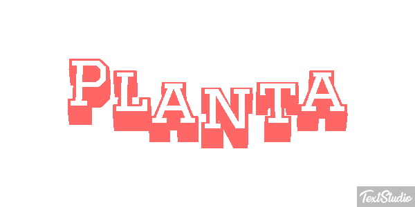 Planta Текстовый эффект
