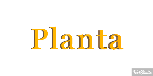 Planta Текстовый эффект