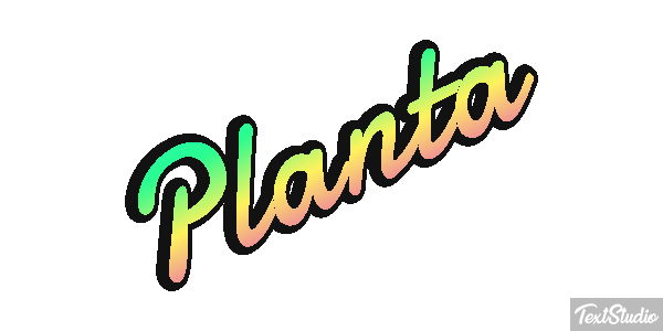 Planta Текстовый эффект