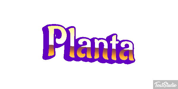 Planta Текстовый эффект