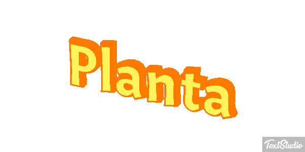 Planta Текстовый эффект