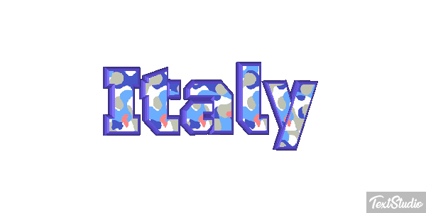 Italy Text effect