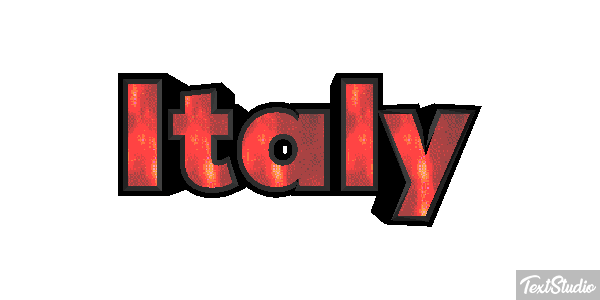 Italy Text effect