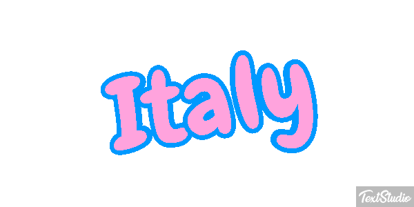 Italy Text effect