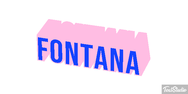 Fontana Efekt tekstowy