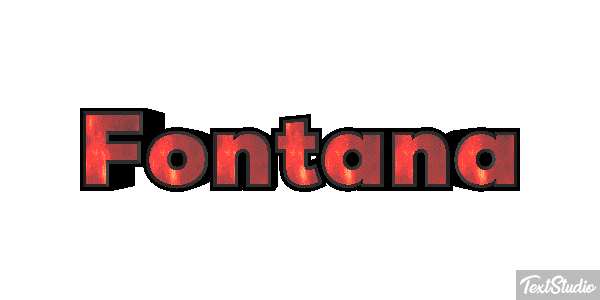 Fontana Efekt tekstowy