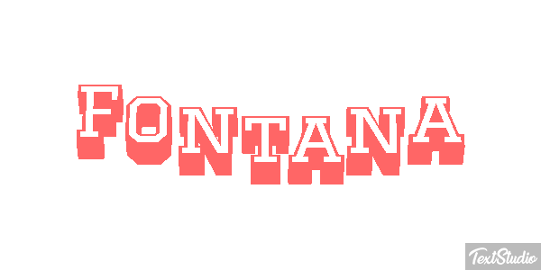 Fontana Efekt tekstowy