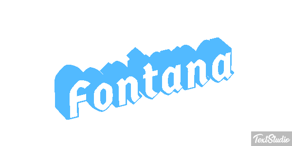 Fontana Efekt tekstowy
